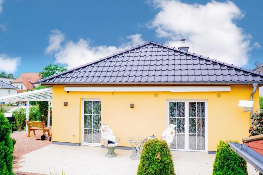 Haeuschen Am Waldrand Villa Teupitz Exterior foto